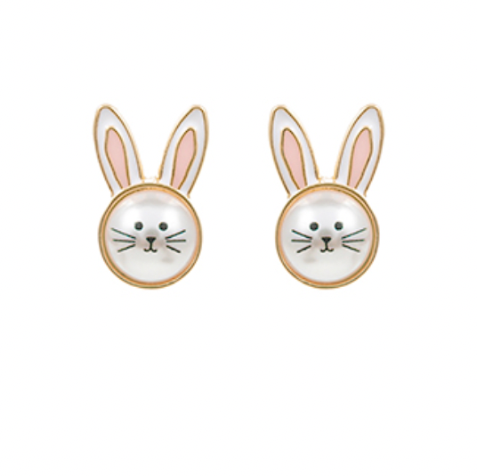 Bunny Pearl Earrings