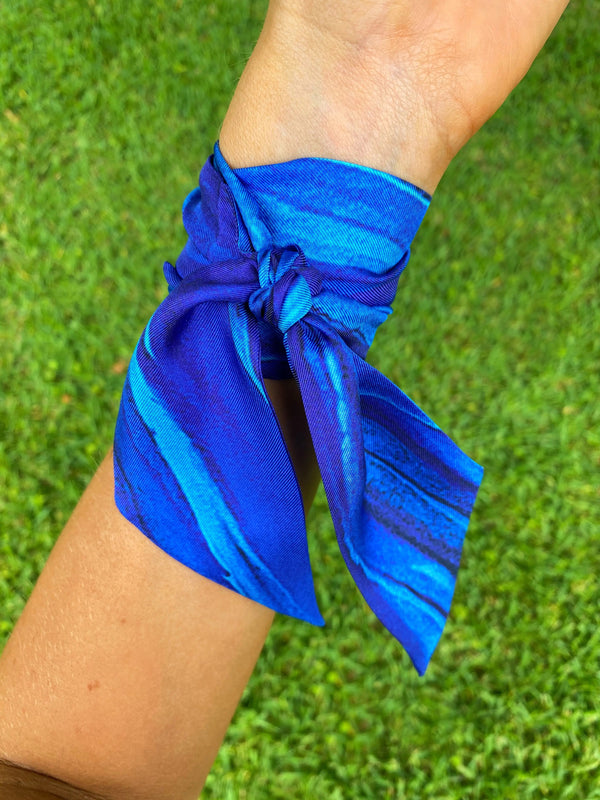 Silk Twill Wrist Scarf