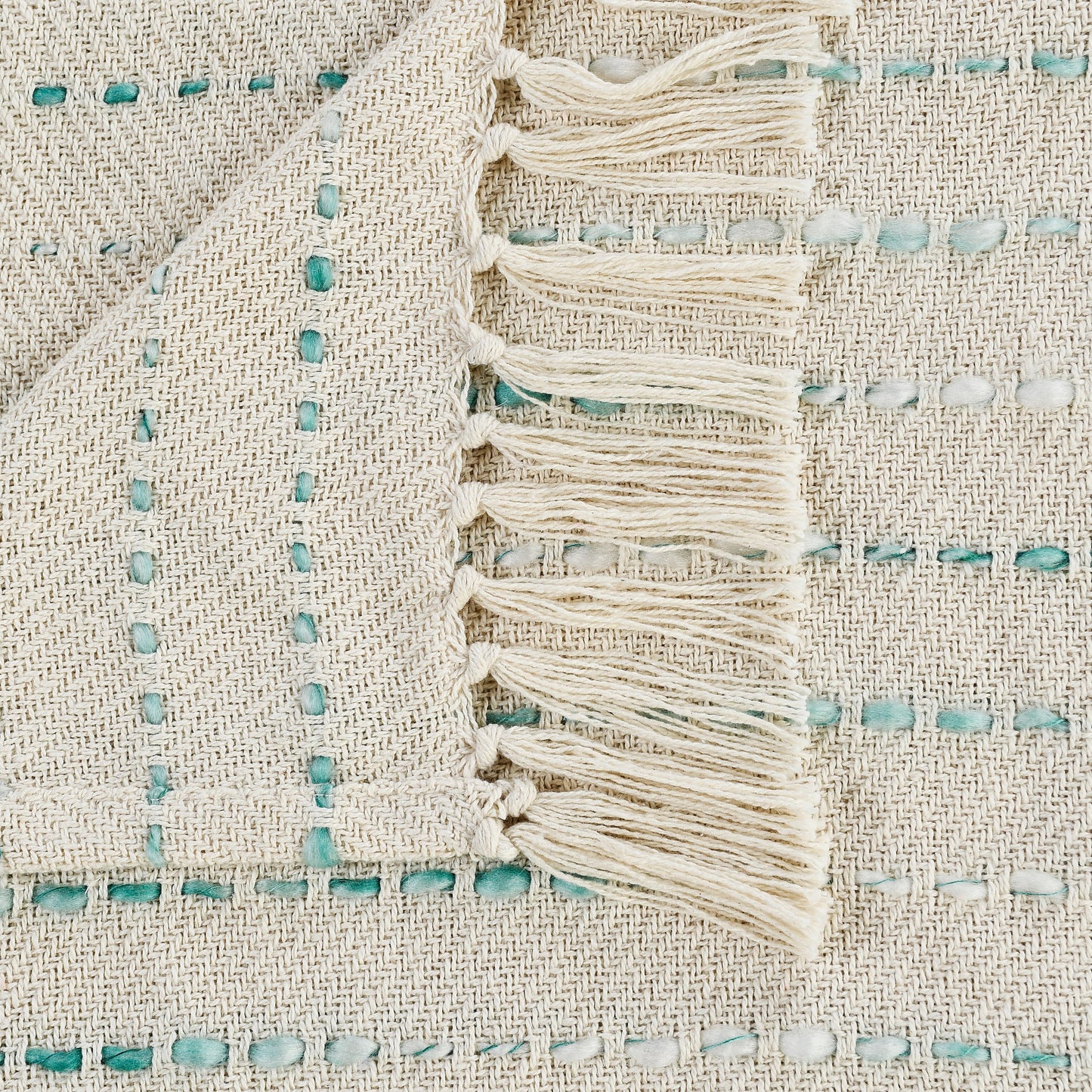 Stitched Stripe Woven Throw Blanket