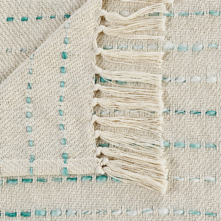 Stitched Stripe Woven Throw Blanket